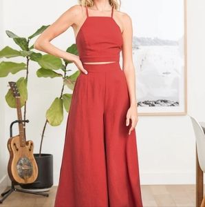 Lulus -Sail With Me Two piece outfit NWT